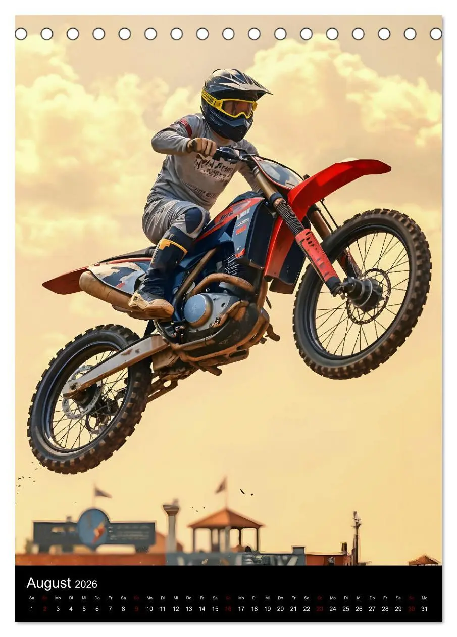 Bild: 9783457253021 | Adrenalin am Limit - Grenzenlose Motocross Action (Tischkalender...