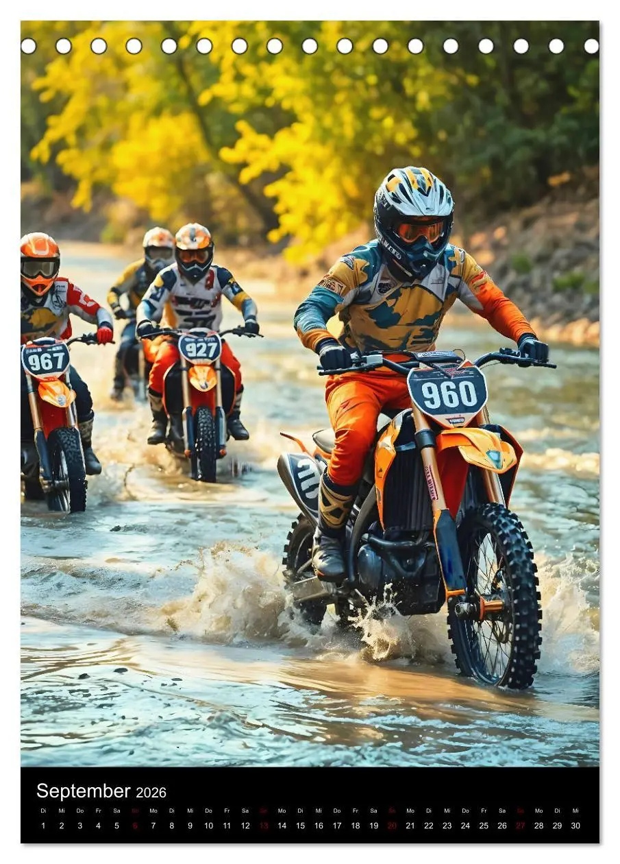 Bild: 9783457253021 | Adrenalin am Limit - Grenzenlose Motocross Action (Tischkalender...