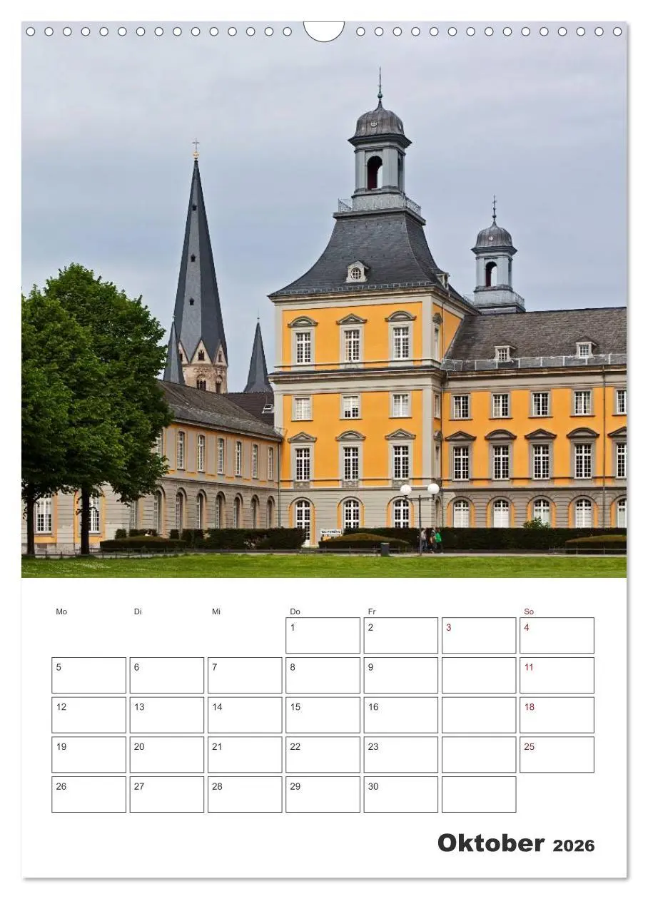 Bild: 9783516413021 | Beethovenstadt Bonn (Wandkalender 2026 DIN A3 hoch), CALVENDO...