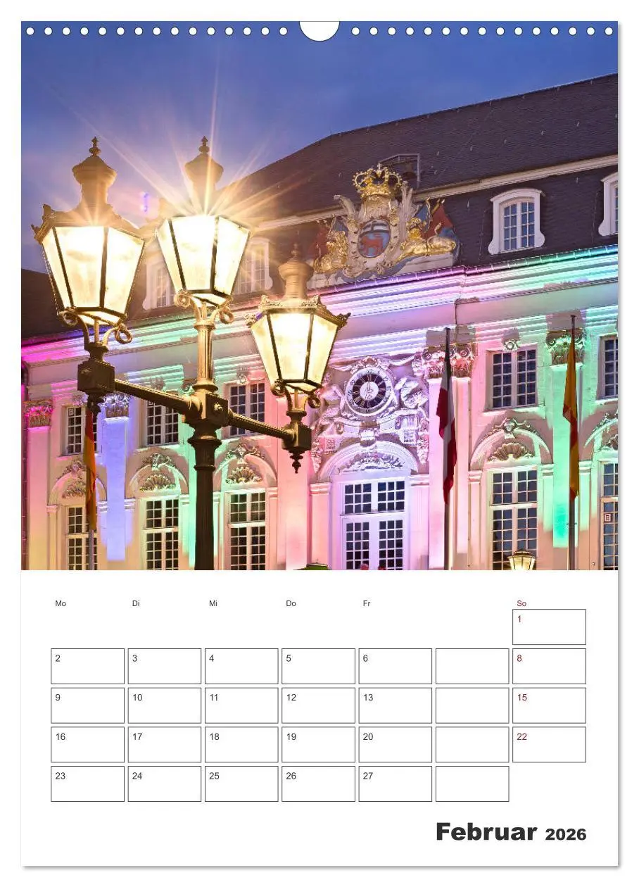 Bild: 9783516413021 | Beethovenstadt Bonn (Wandkalender 2026 DIN A3 hoch), CALVENDO...