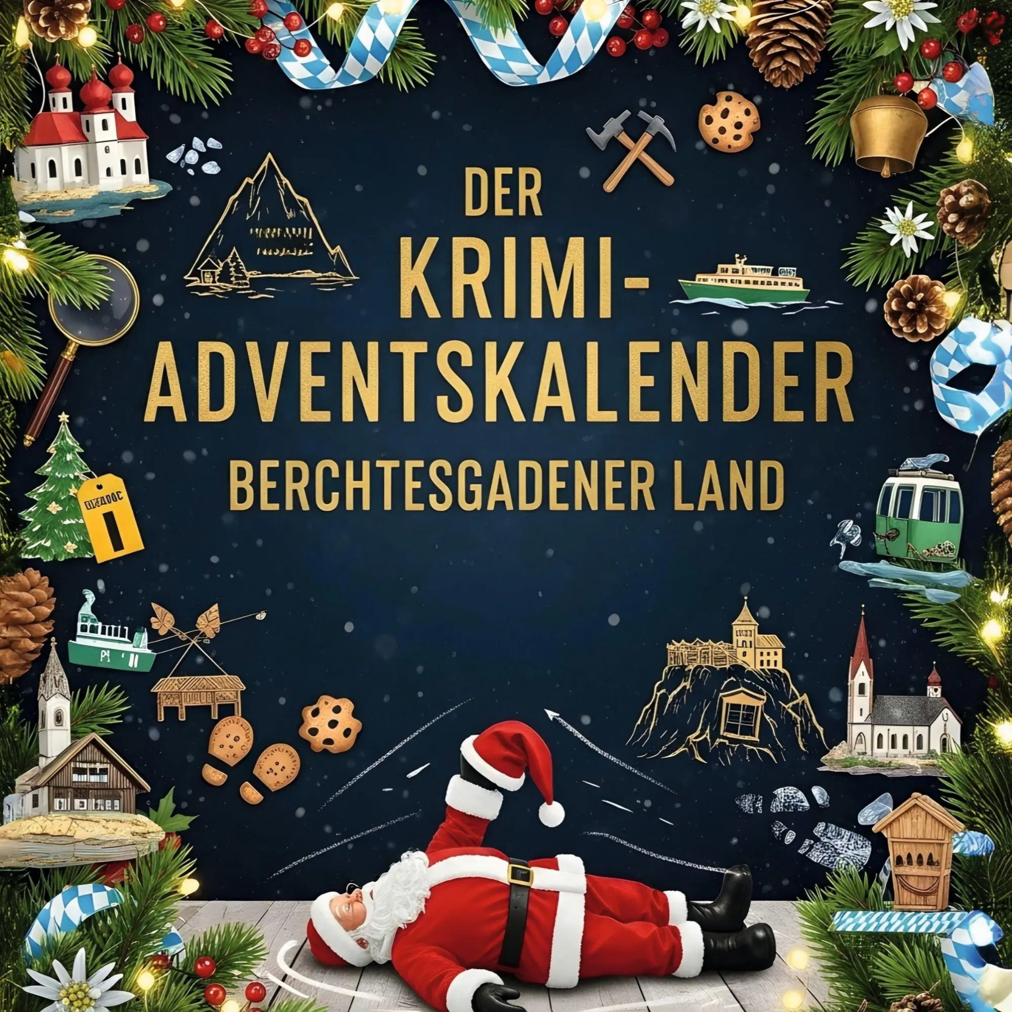Cover: 9783695303021 | Der Krimi-Adventskalender Berchtesgadener Land | Henry König | Buch