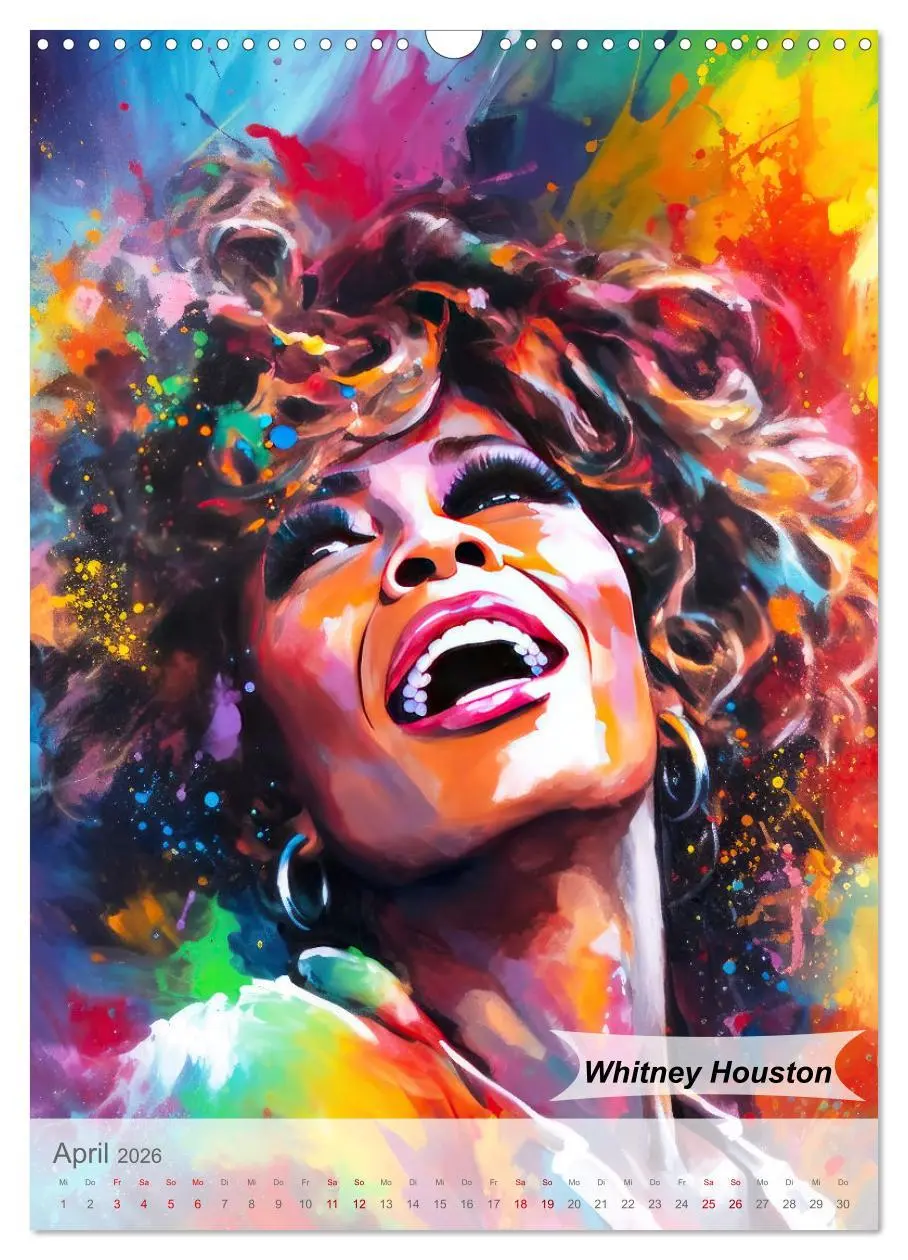 Bild: 9783516263121 | POP Legenden in Pop-Art (Wandkalender 2026 DIN A3 hoch), CALVENDO...