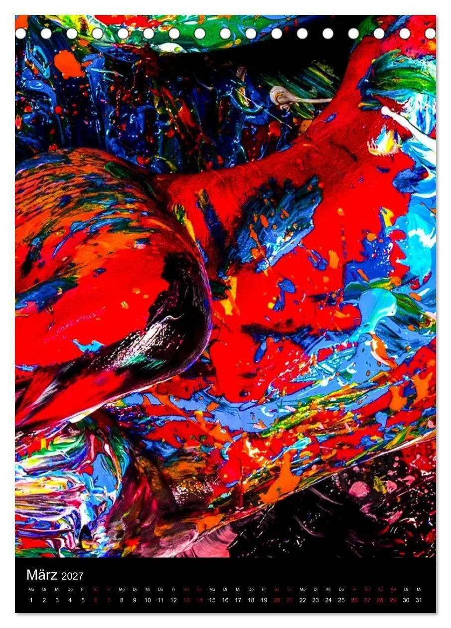 Bild: 9783569803121 | Intensive Aktmalerei (Tischkalender 2027 DIN A5 hoch), CALVENDO...