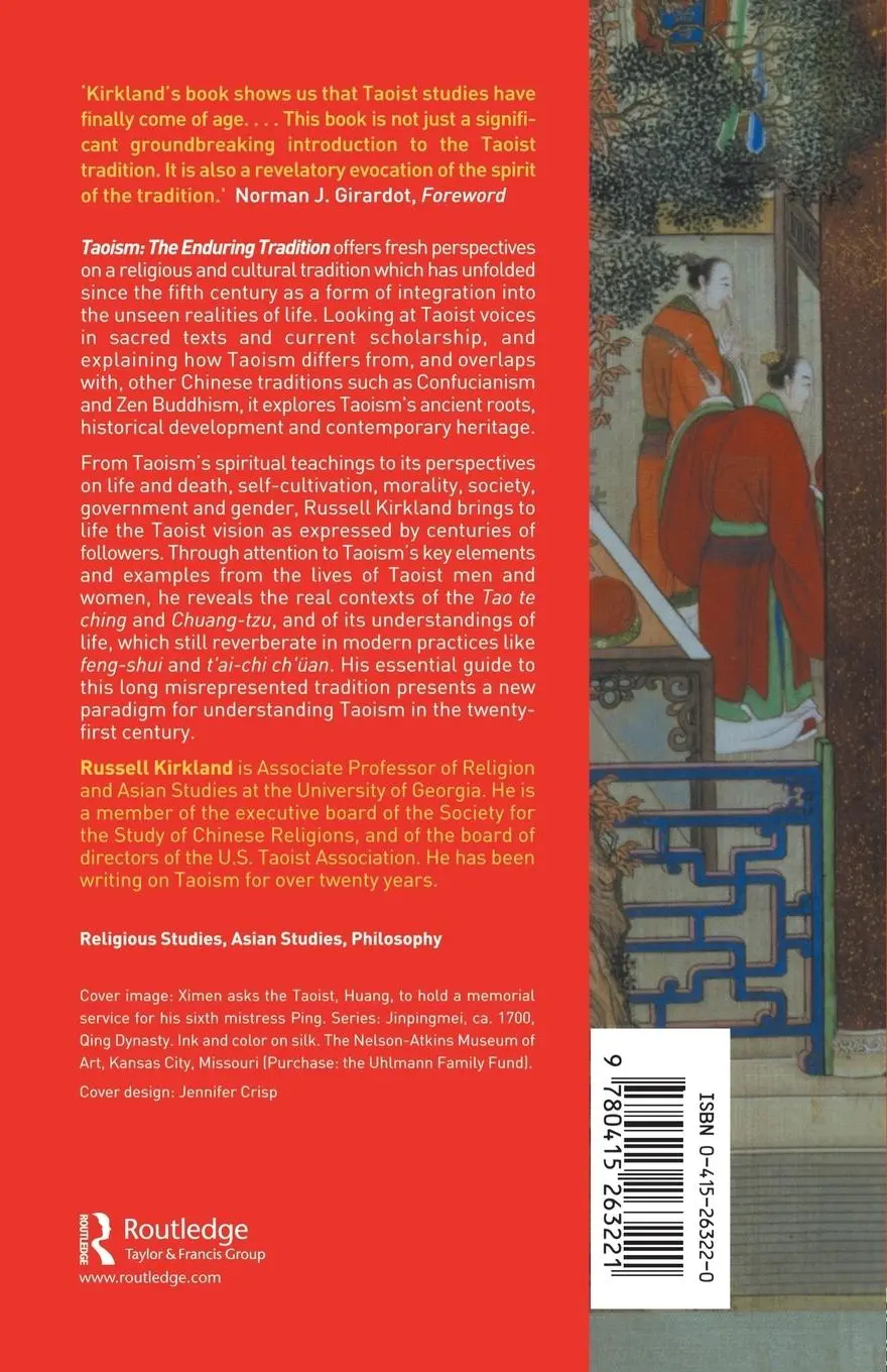 Rückseite: 9780415263221 | Taoism | The Enduring Tradition | Russell Kirkland | Taschenbuch