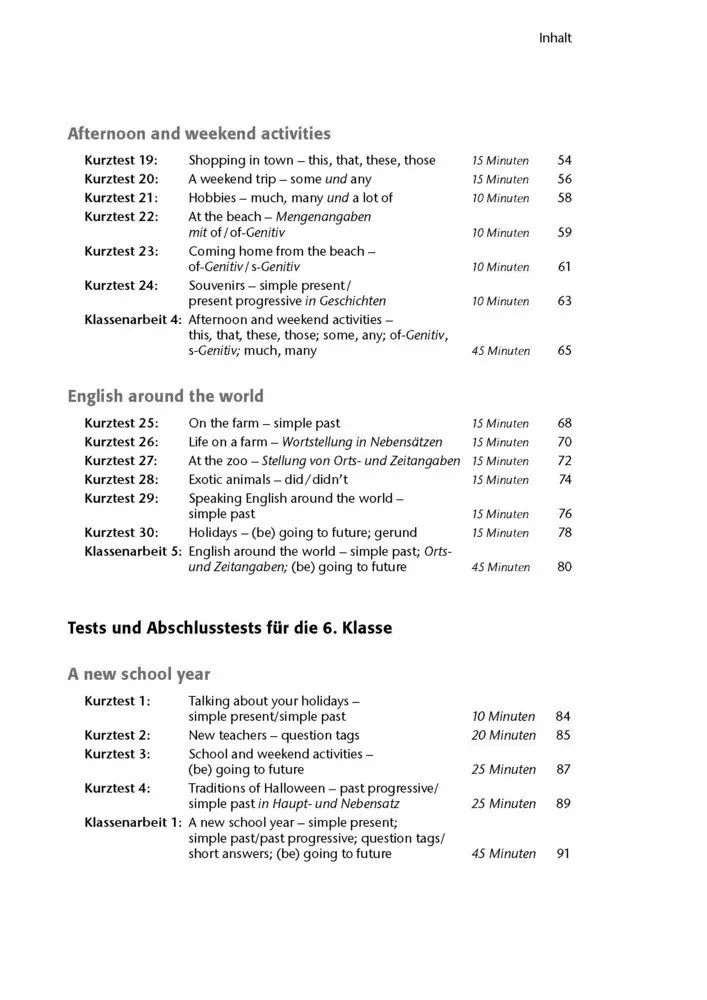 Bild: 9783129303221 | Fit in Test und Klassenarbeit - Englisch 5./6. Klasse Gymnasium | Buch