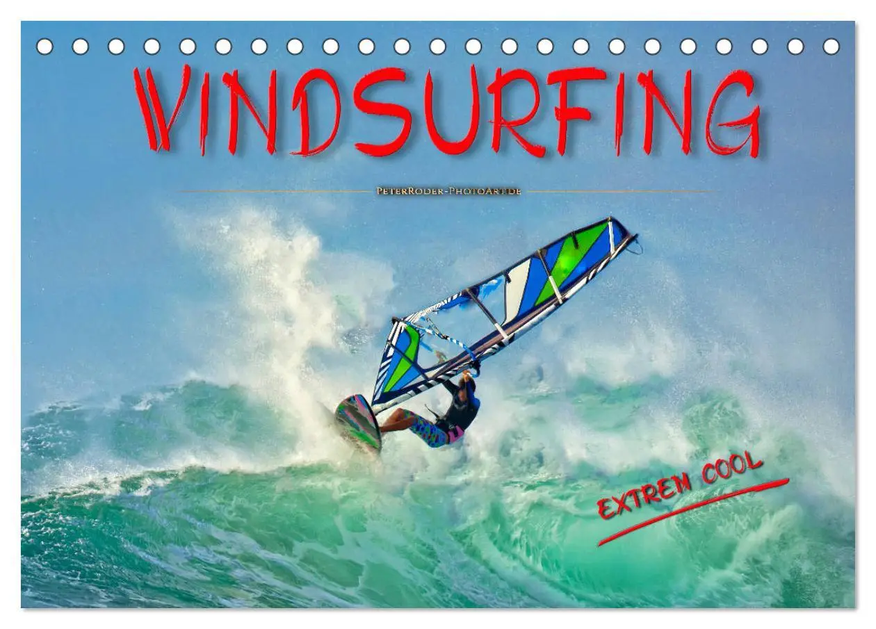 Cover: 9783457923221 | Windsurfing - extrem cool (Tischkalender 2026 DIN A5 quer),...