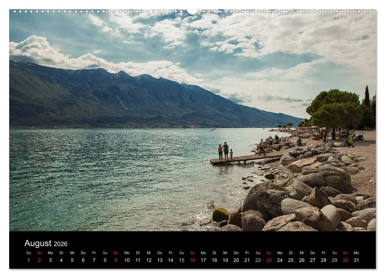 Bild: 9783516013221 | Die schönste Seite am Gardasee (Wandkalender 2026 DIN A2 quer),...