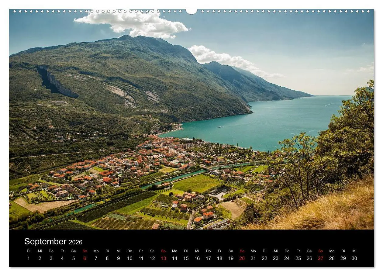 Bild: 9783516013221 | Die schönste Seite am Gardasee (Wandkalender 2026 DIN A2 quer),...
