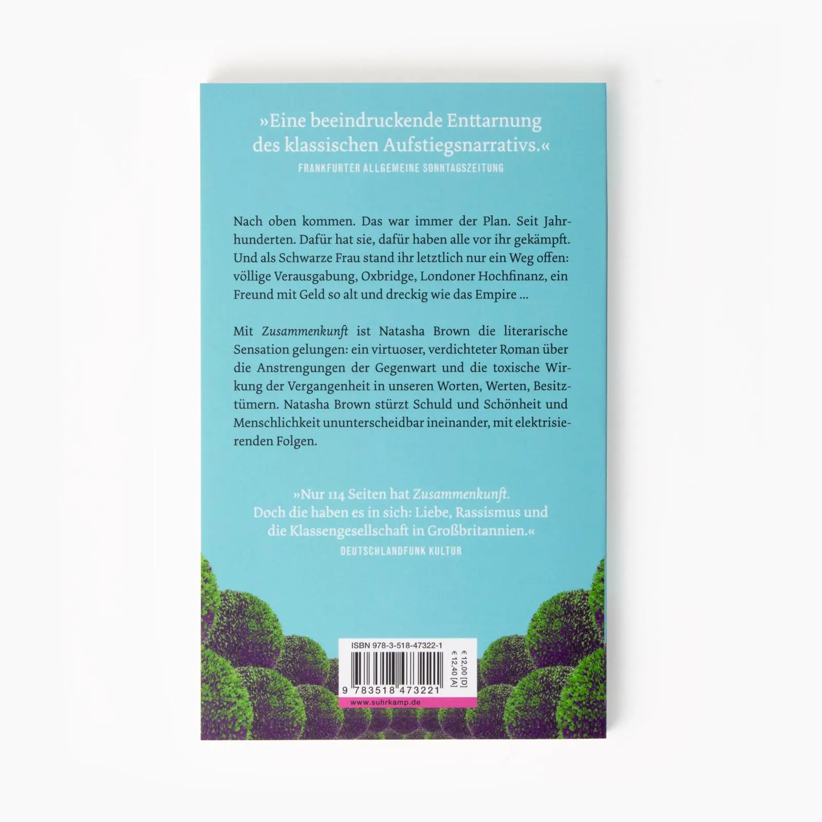 Rückseite: 9783518473221 | Zusammenkunft | Natasha Brown | Taschenbuch | 113 S. | Deutsch | 2023