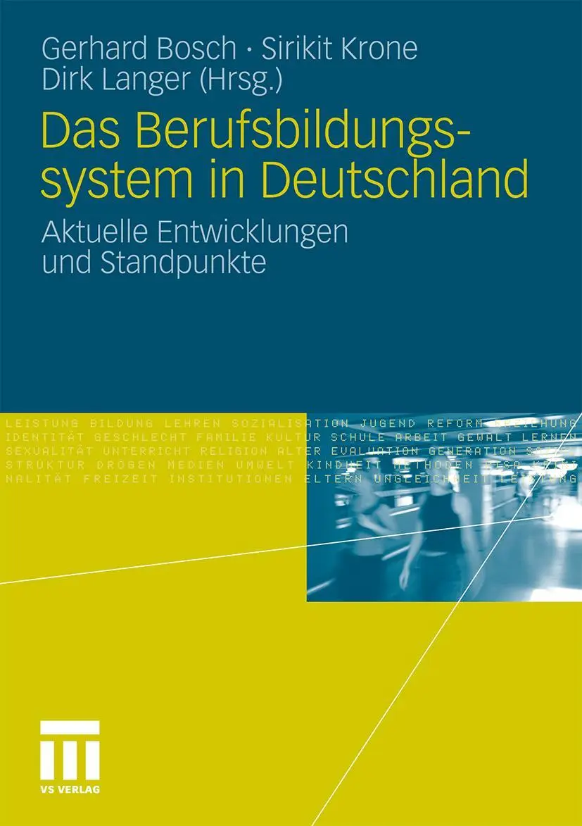 Cover: 9783531173221 | Das Berufsbildungssytem in Deutschland | Gerhard Bosch (u. a.) | Buch