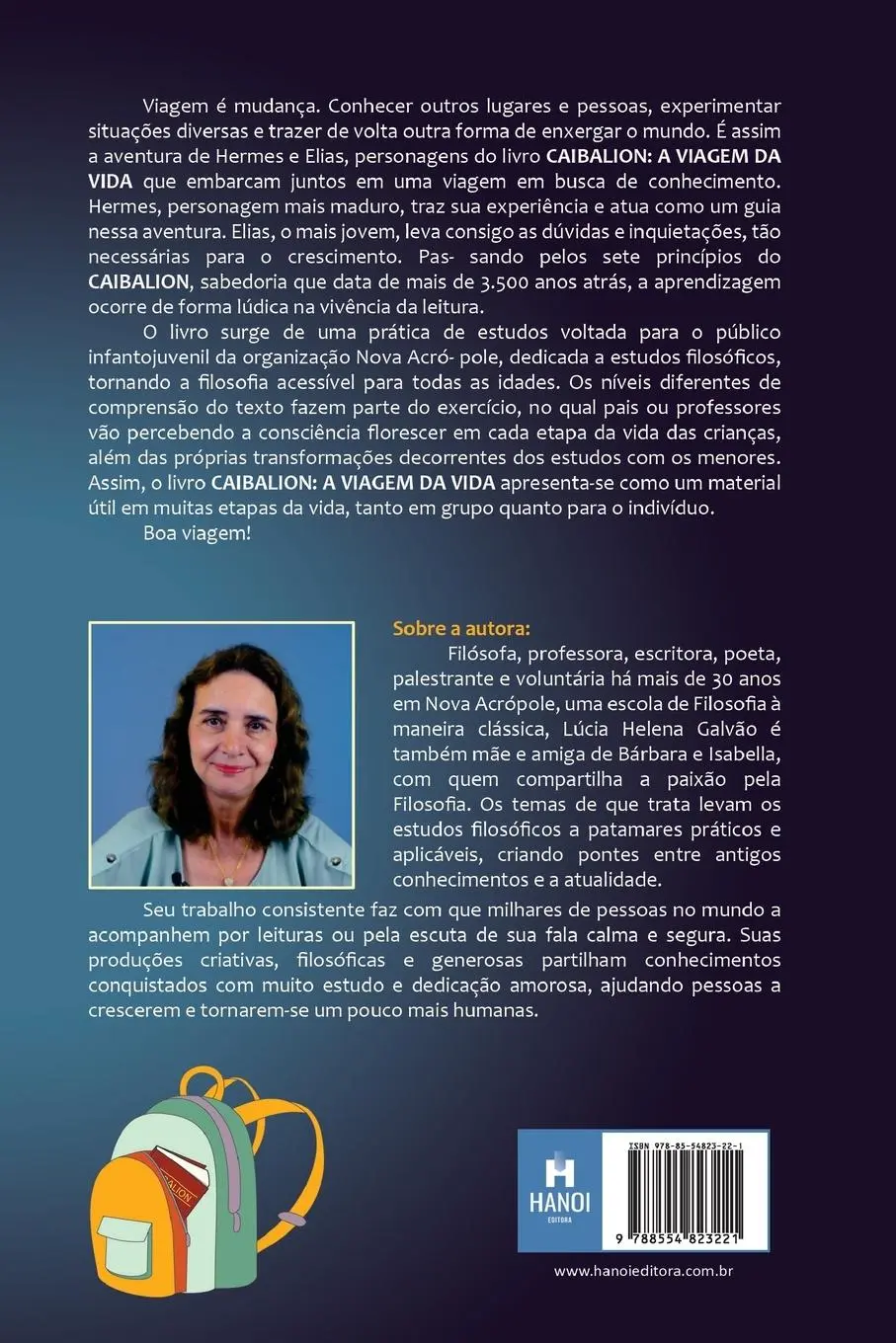 Rückseite: 9788554823221 | Caibalion | A viagem da vida | Lúcia Helena Galvão | Taschenbuch