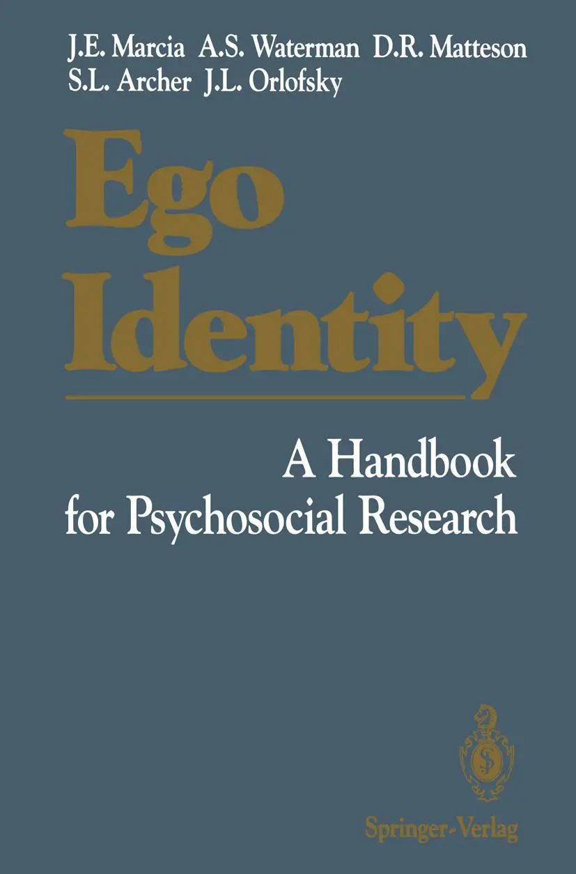 Cover: 9781461383321 | Ego Identity | A Handbook for Psychosocial Research | Marcia (u. a.)