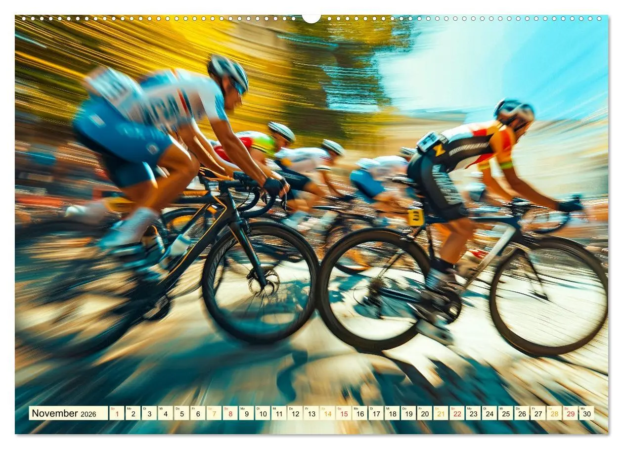 Bild: 9783457463321 | Radrennen - tolle Momente (hochwertiger Premium Wandkalender 2026...