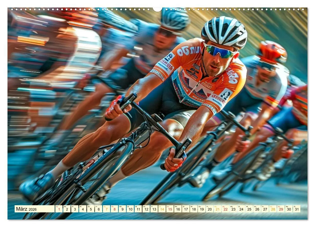 Bild: 9783457463321 | Radrennen - tolle Momente (hochwertiger Premium Wandkalender 2026...