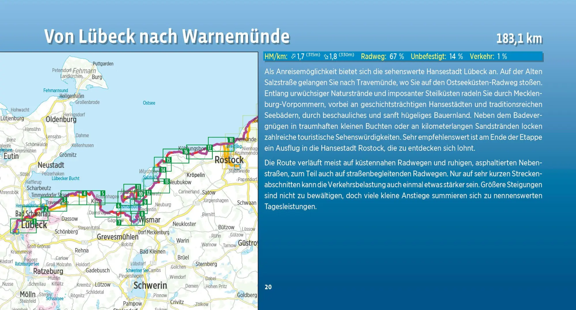 Bild: 9783711103321 | Ostseeküsten-Radweg / Ostseeküsten-Radweg 2 | Esterbauer Verlag | Buch