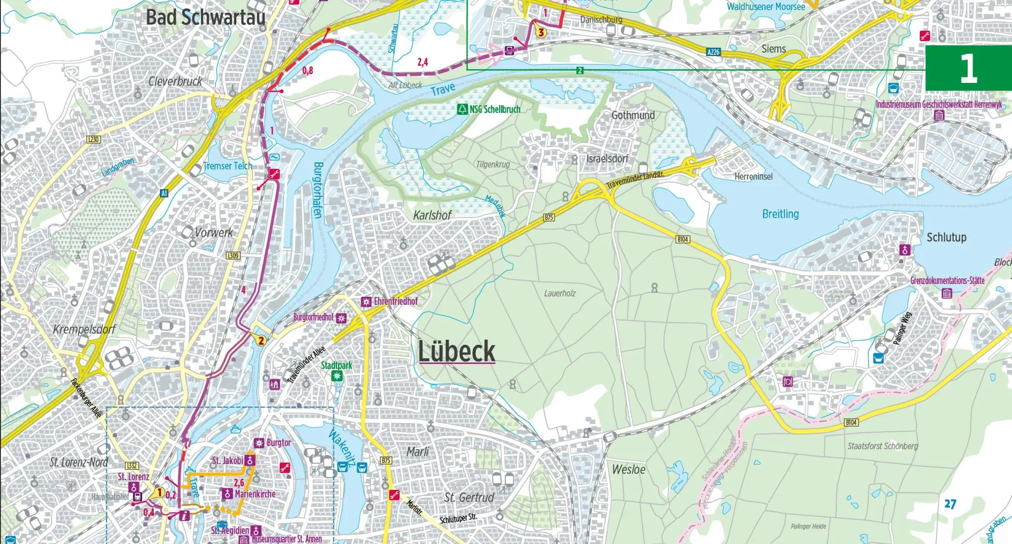 Bild: 9783711103321 | Ostseeküsten-Radweg / Ostseeküsten-Radweg 2 | Esterbauer Verlag | Buch