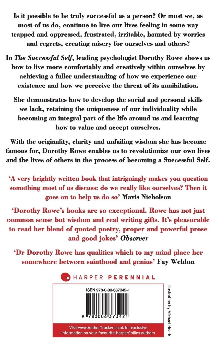 Rückseite: 9780006373421 | The Successful Self | Dorothy Rowe | Taschenbuch | Englisch | 1996