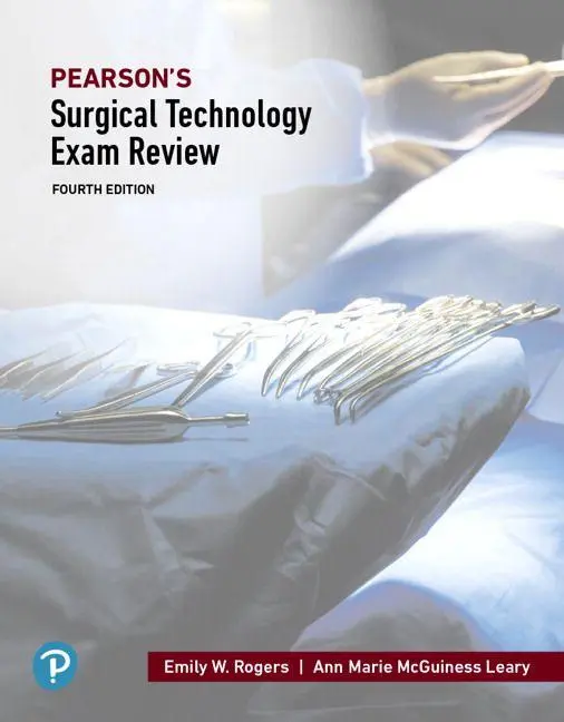 Cover: 9780135213421 | Pearson's Surgical Technology Exam Review | Emily Rogers (u. a.)