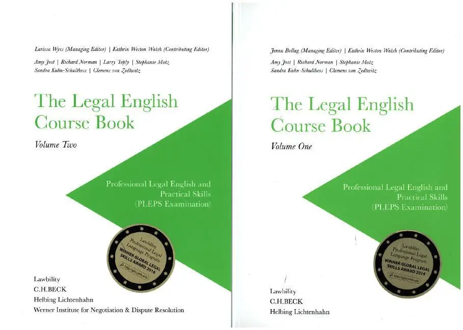 Cover: 9783406723421 | The Legal English Course Book I+II | Jenna Bollag | Taschenbuch | 2018