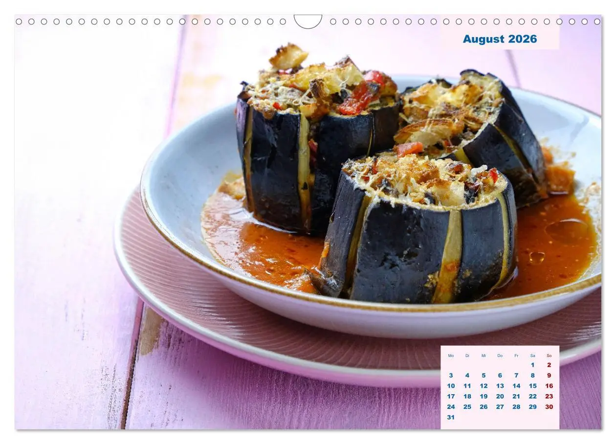 Bild: 9783457523421 | Küchenkalender Vegetarisch für Genießer 2026 (Wandkalender 2026 DIN...