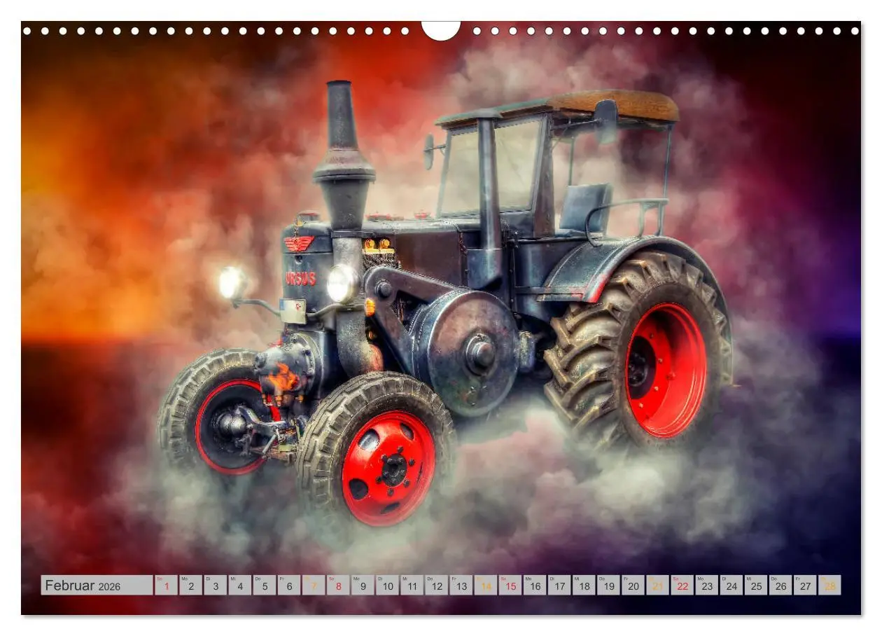 Bild: 9783457833421 | Traktor Legenden (Wandkalender 2026 DIN A3 quer), CALVENDO...