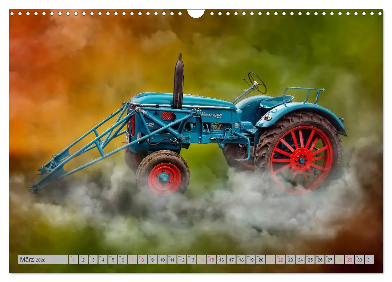 Bild: 9783457833421 | Traktor Legenden (Wandkalender 2026 DIN A3 quer), CALVENDO...