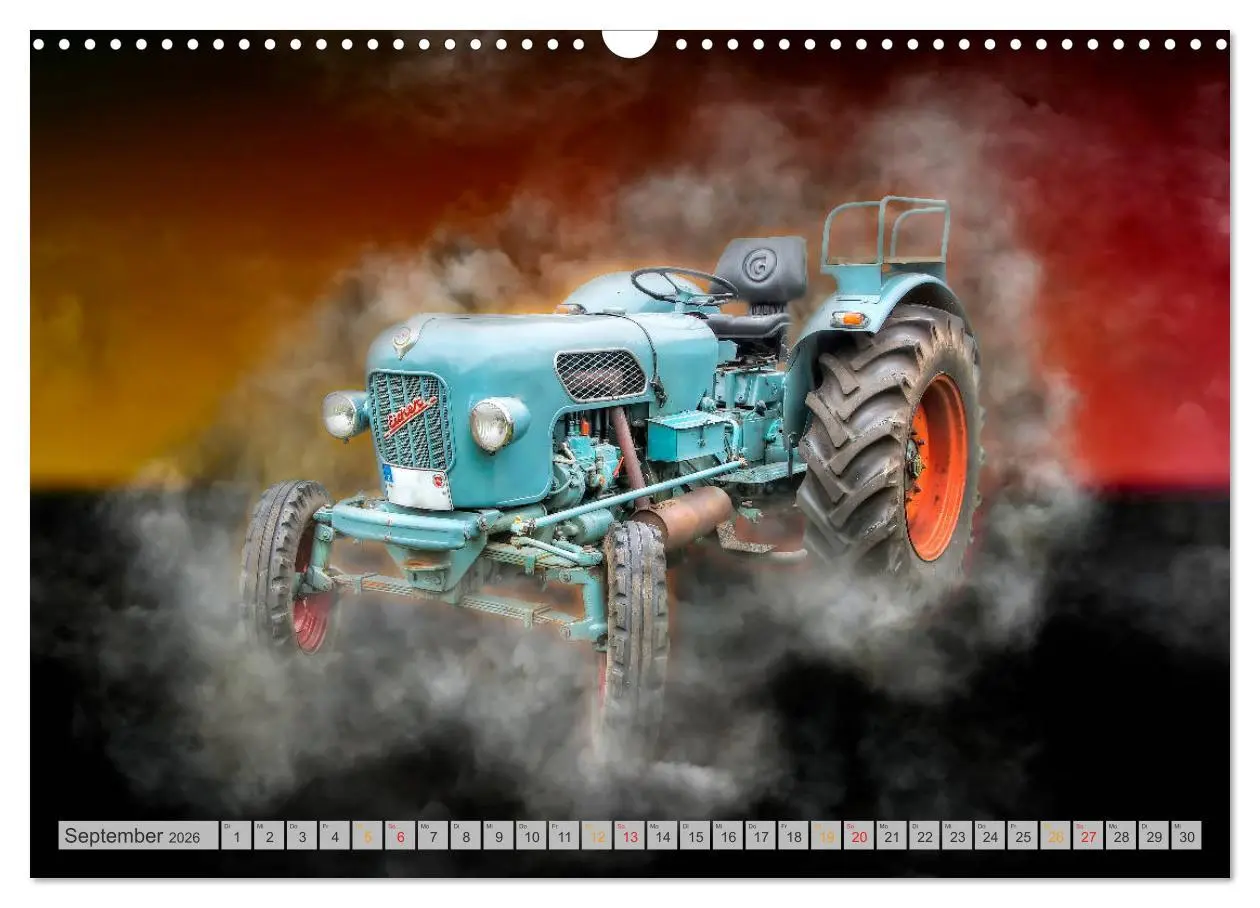 Bild: 9783457833421 | Traktor Legenden (Wandkalender 2026 DIN A3 quer), CALVENDO...