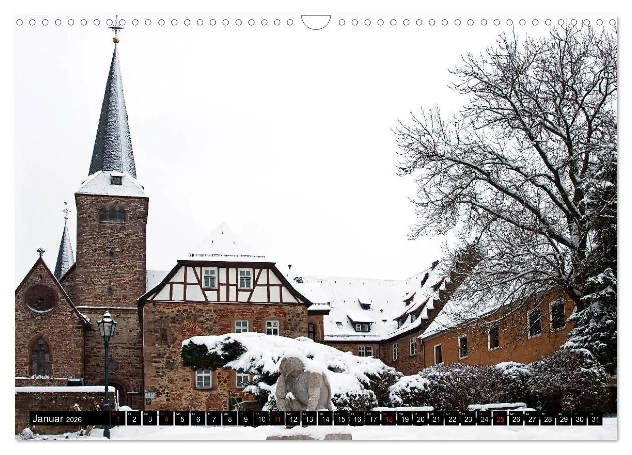 Bild: 9783516163421 | Schlüchtern 2026 (Wandkalender 2026 DIN A3 quer), CALVENDO...