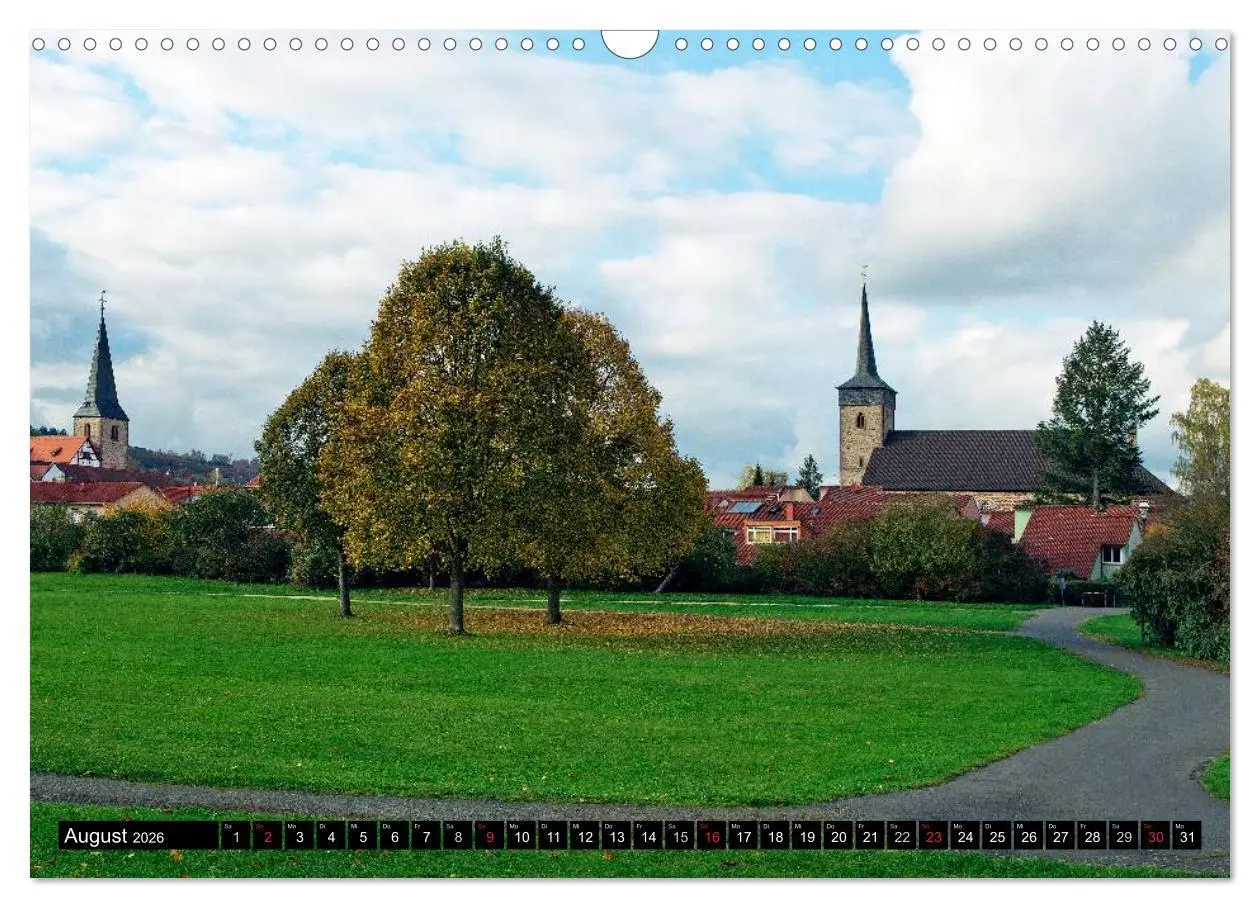 Bild: 9783516163421 | Schlüchtern 2026 (Wandkalender 2026 DIN A3 quer), CALVENDO...