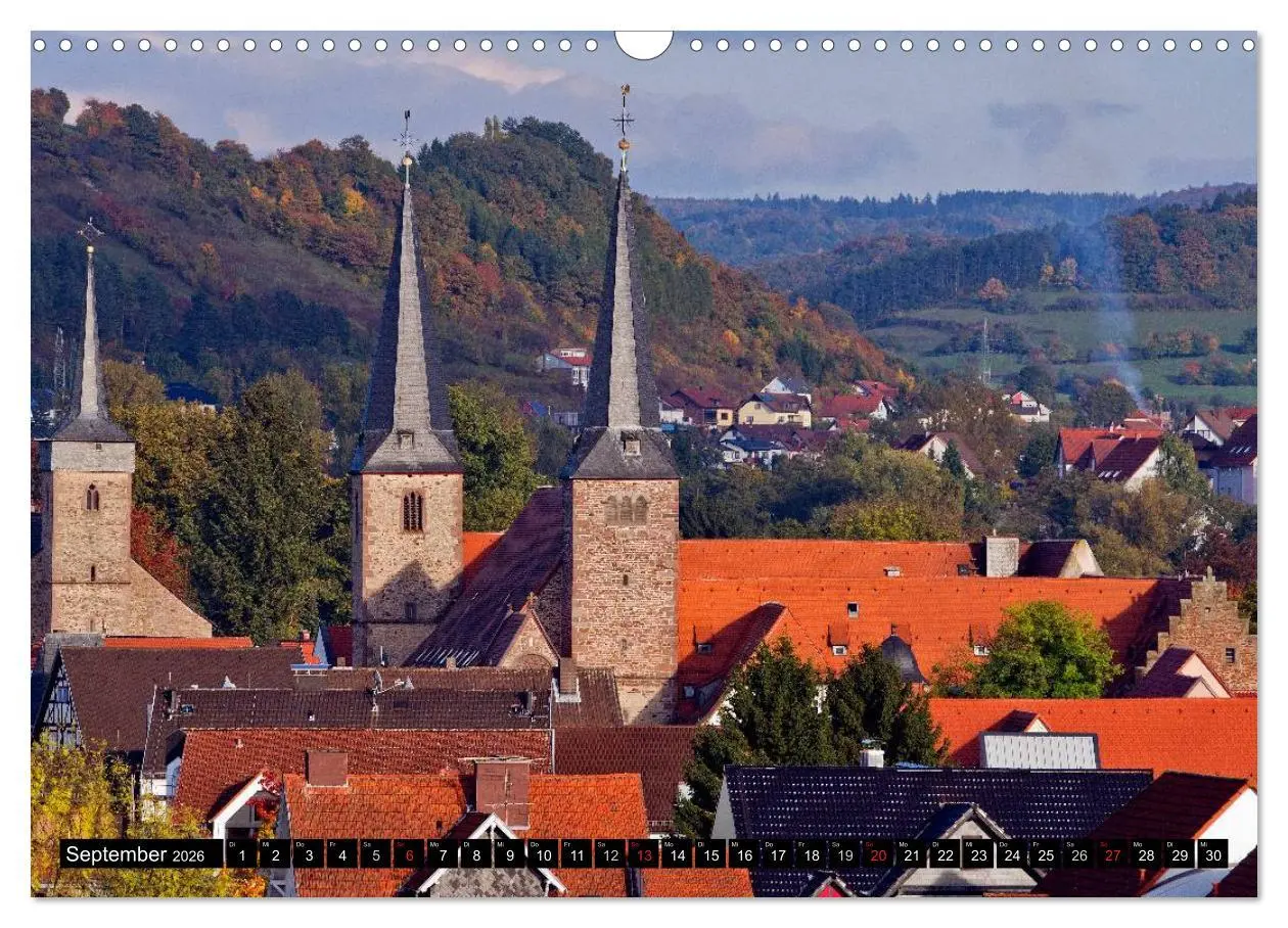Bild: 9783516163421 | Schlüchtern 2026 (Wandkalender 2026 DIN A3 quer), CALVENDO...