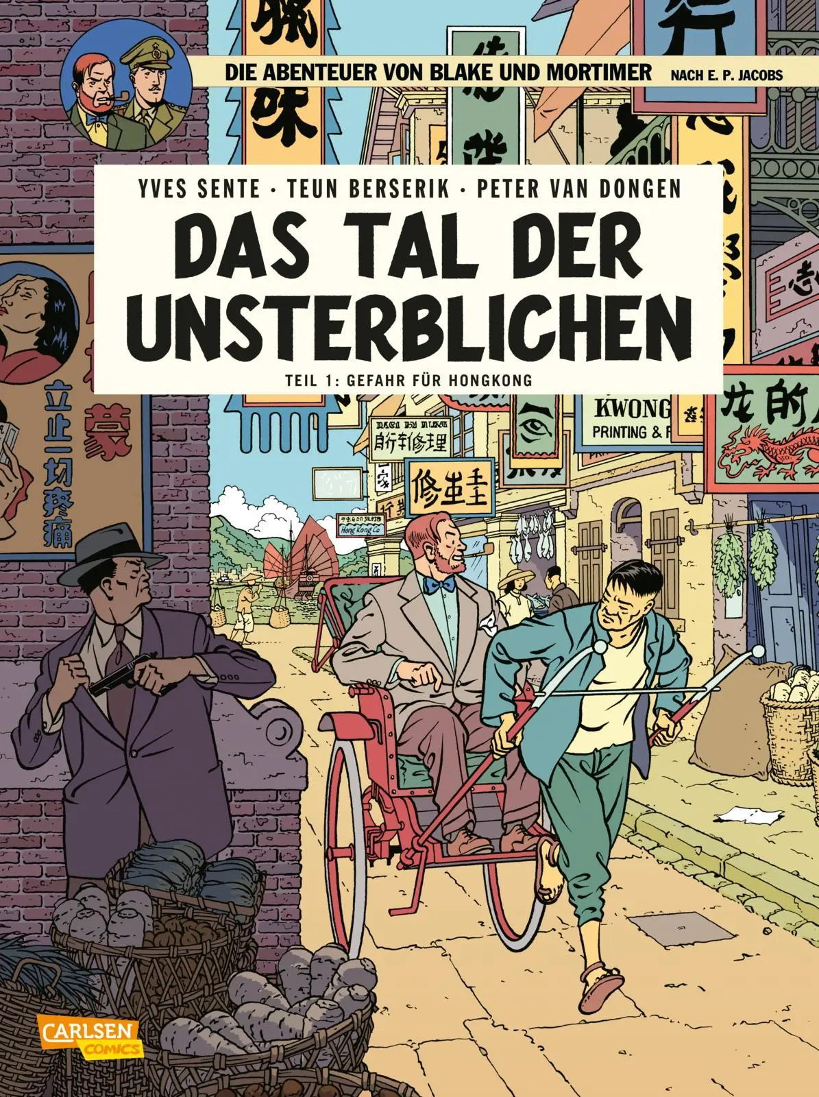Cover: 9783551023421 | Blake und Mortimer 22: Das Tal der Unsterblichen, Teil 1: Gefahr...