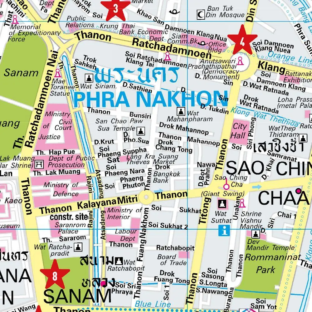 Bild: 9783575023421 | MARCO POLO Cityplan Bangkok 1:13.000 | (Land-)Karte | Deutsch | 2025