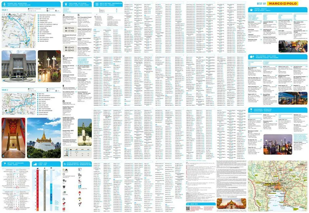 Bild: 9783575023421 | MARCO POLO Cityplan Bangkok 1:13.000 | (Land-)Karte | Deutsch | 2025