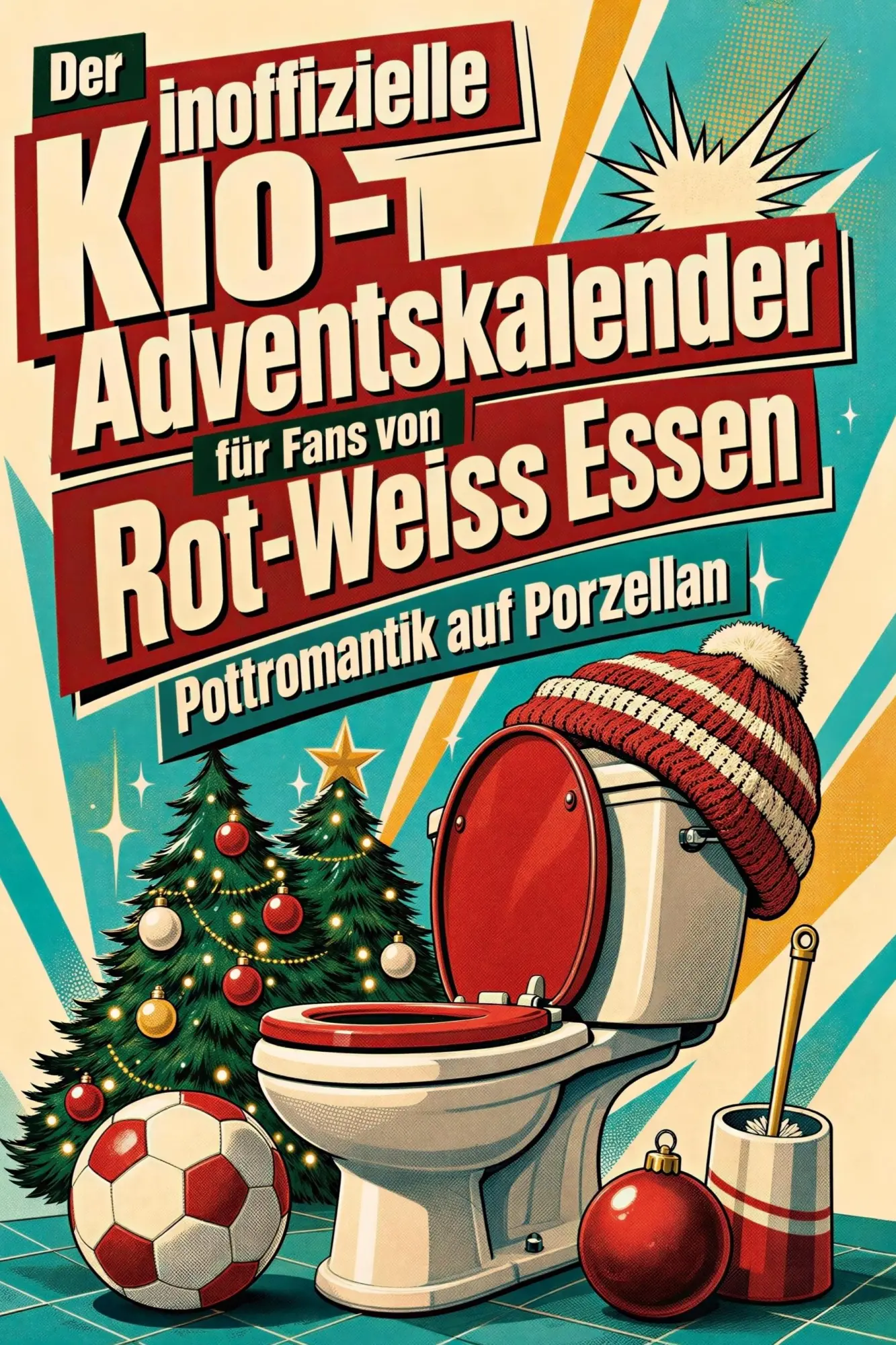 Cover: 9783696113421 | Der inoffizielle Klo-Adventskalender für Fans von Rot-Weiss Essen