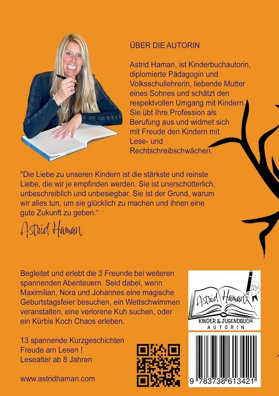 Rückseite: 9783738613421 | 3 Freunde | jetzt wird es gruselig - Band 2 | Astrid Haman | Buch