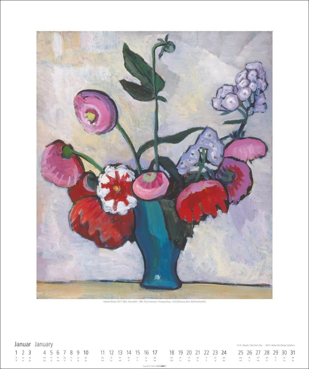 Bild: 9783839903421 | Gabriele Münter Kalender 2027 | Gabriele Münter | Kalender | 14 S.