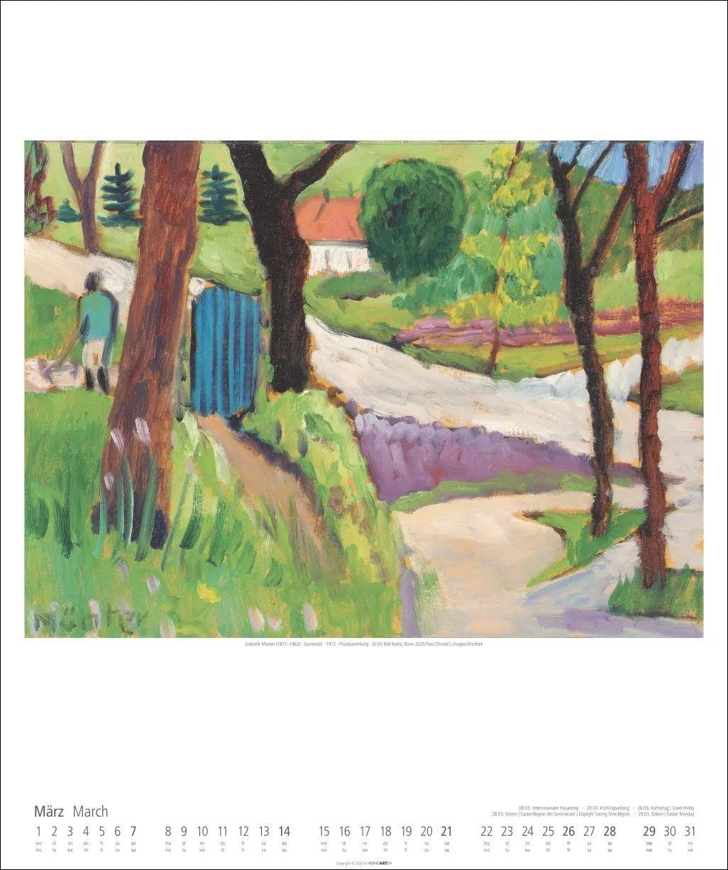 Bild: 9783839903421 | Gabriele Münter Kalender 2027 | Gabriele Münter | Kalender | 14 S.