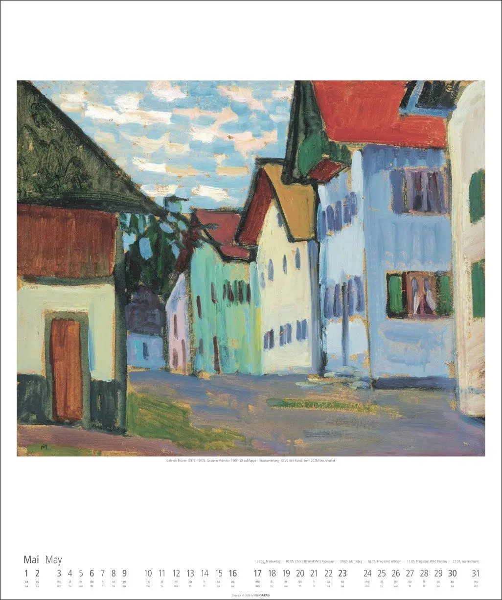 Bild: 9783839903421 | Gabriele Münter Kalender 2027 | Gabriele Münter | Kalender | 14 S.