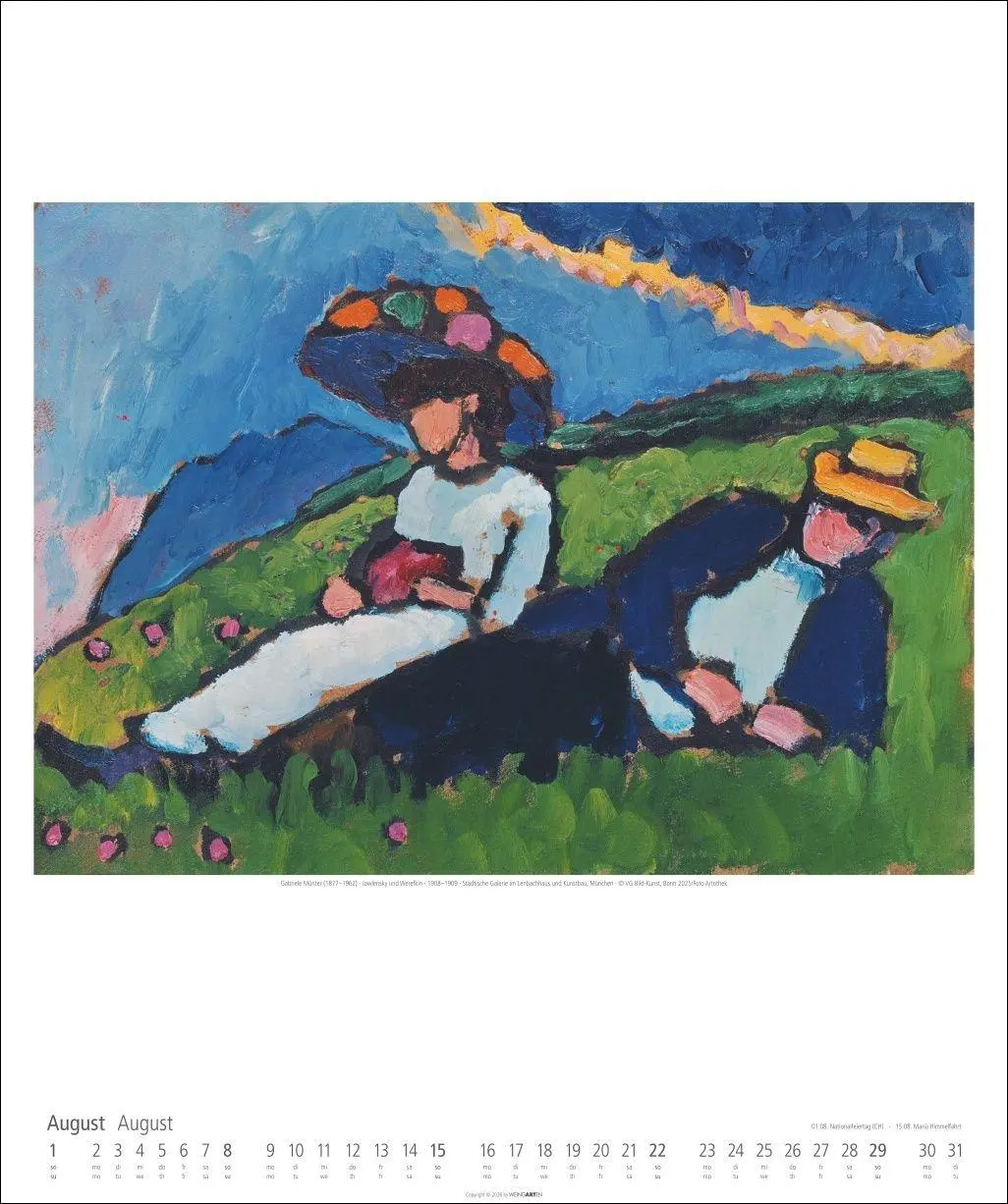 Bild: 9783839903421 | Gabriele Münter Kalender 2027 | Gabriele Münter | Kalender | 14 S.