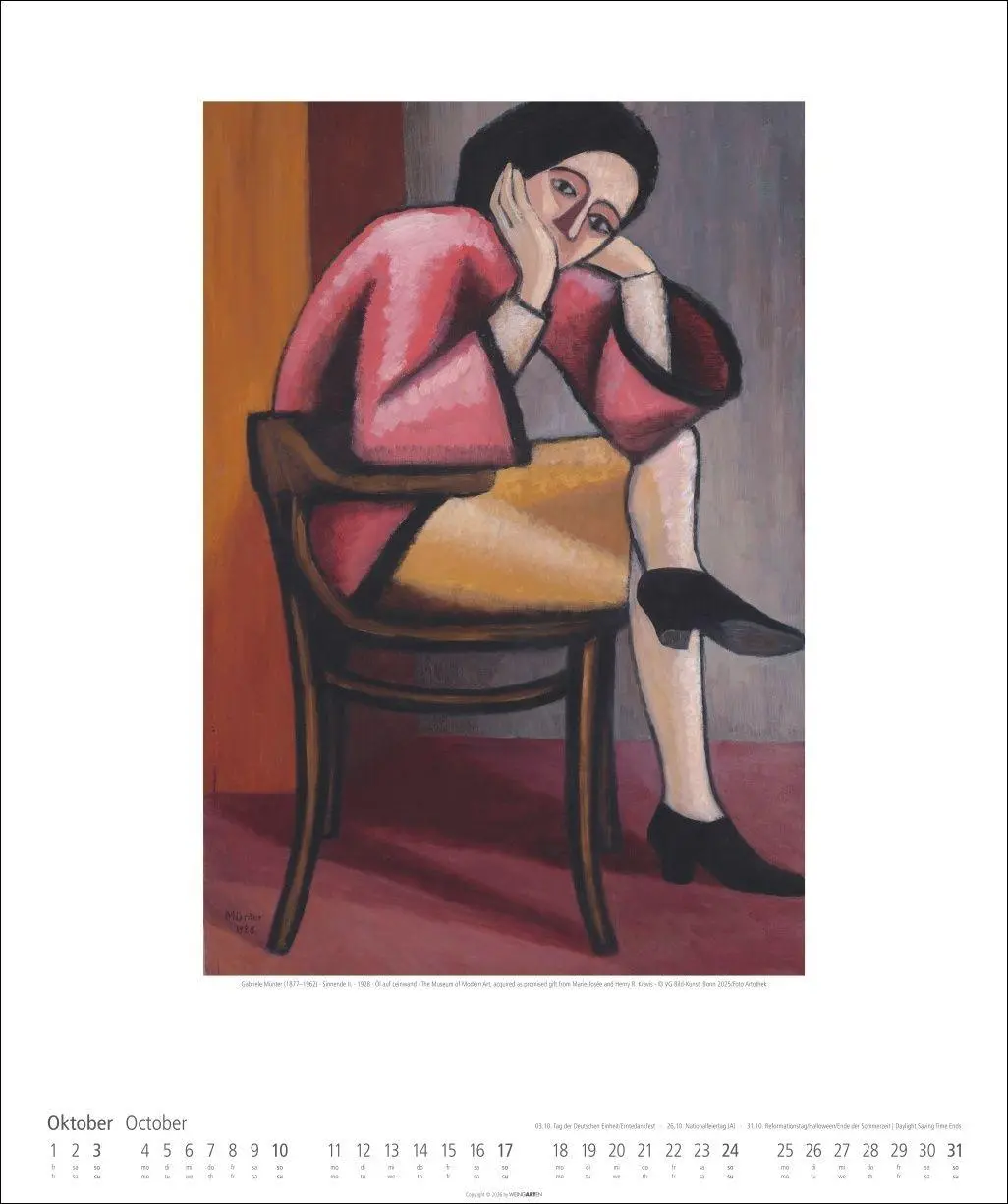Bild: 9783839903421 | Gabriele Münter Kalender 2027 | Gabriele Münter | Kalender | 14 S.