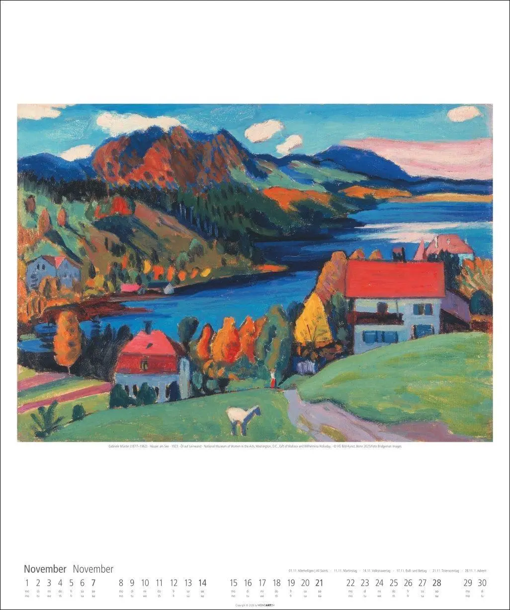 Bild: 9783839903421 | Gabriele Münter Kalender 2027 | Gabriele Münter | Kalender | 14 S.