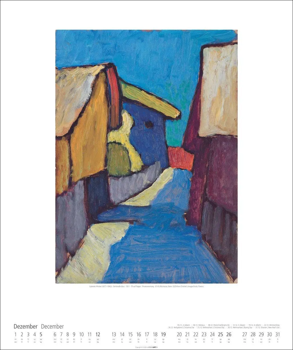 Bild: 9783839903421 | Gabriele Münter Kalender 2027 | Gabriele Münter | Kalender | 14 S.
