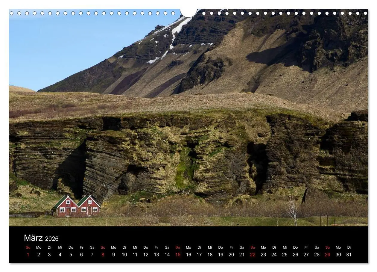 Bild: 9783457993521 | Eindrücklich Island 2026 (Wandkalender 2026 DIN A3 quer), CALVENDO...