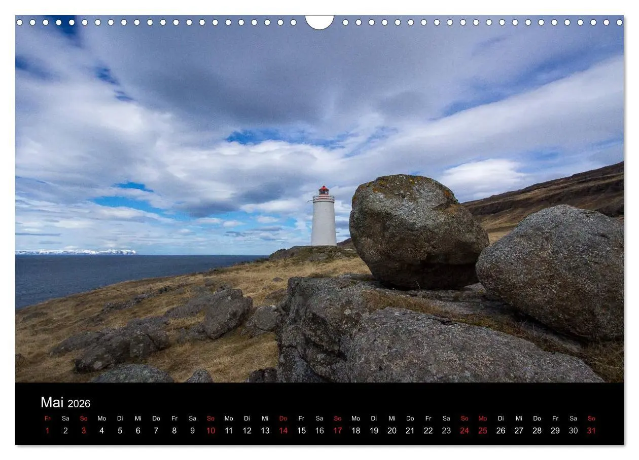 Bild: 9783457993521 | Eindrücklich Island 2026 (Wandkalender 2026 DIN A3 quer), CALVENDO...