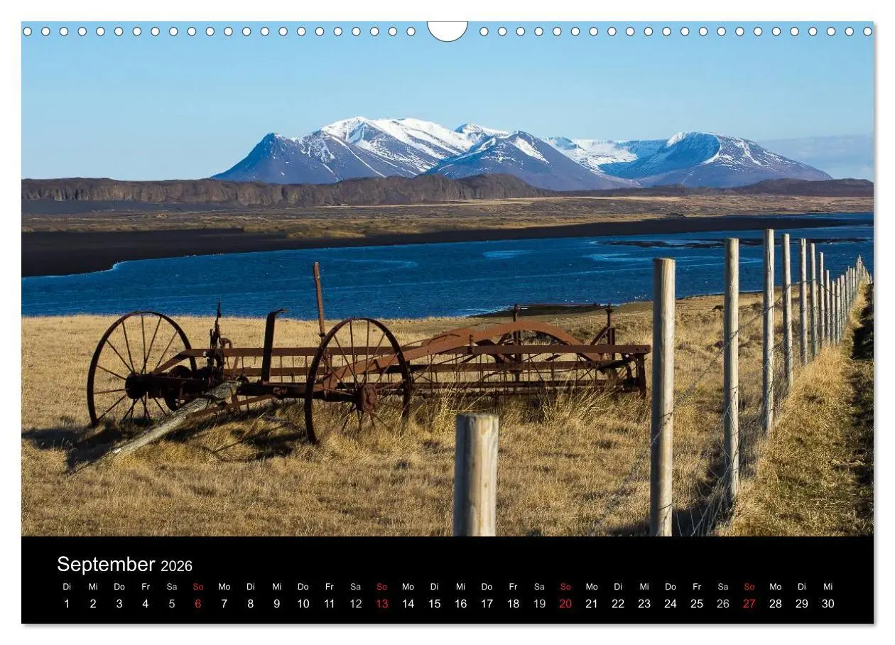 Bild: 9783457993521 | Eindrücklich Island 2026 (Wandkalender 2026 DIN A3 quer), CALVENDO...