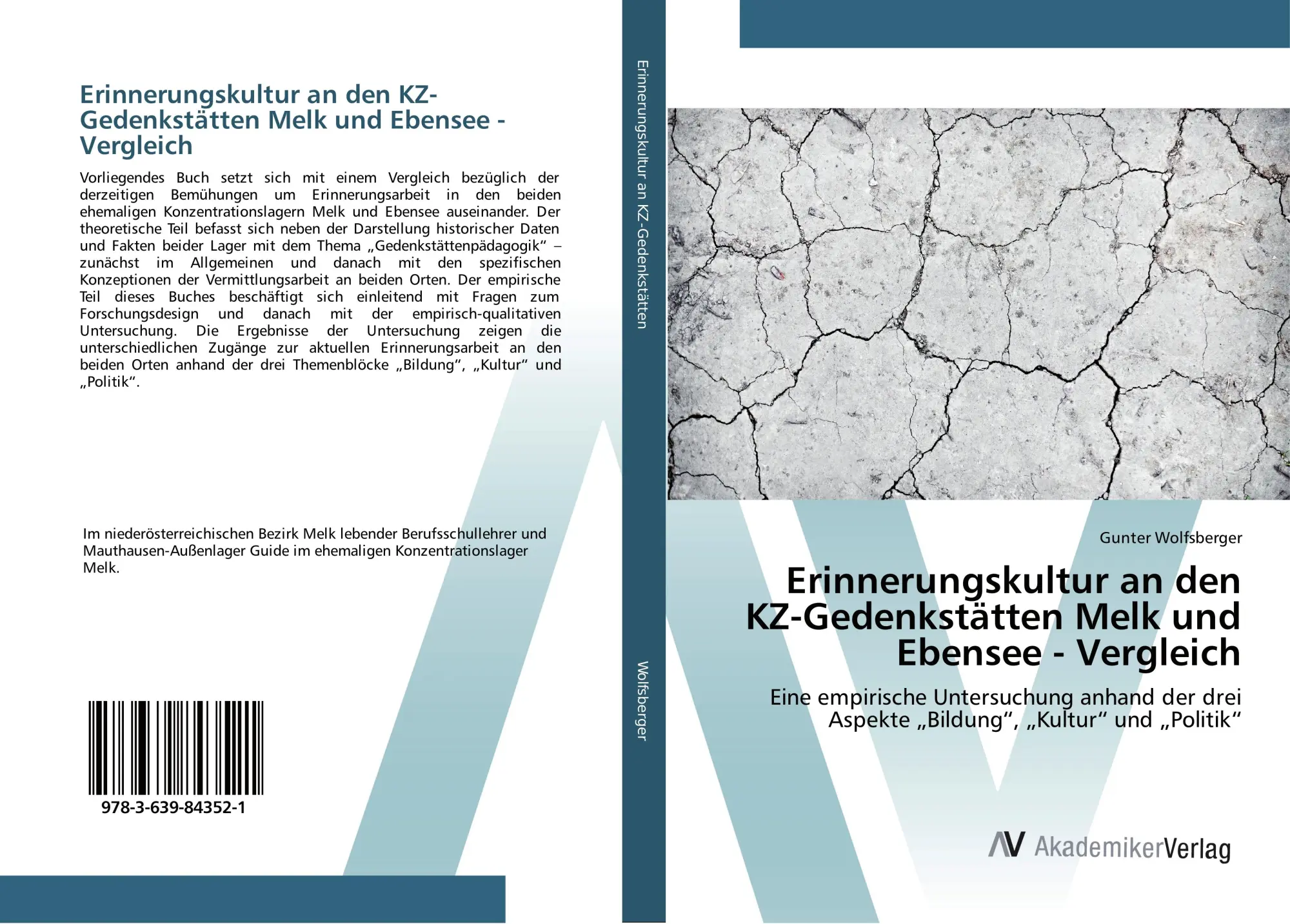 Cover: 9783639843521 | Erinnerungskultur an den KZ-Gedenkstätten Melk und Ebensee - Vergleich
