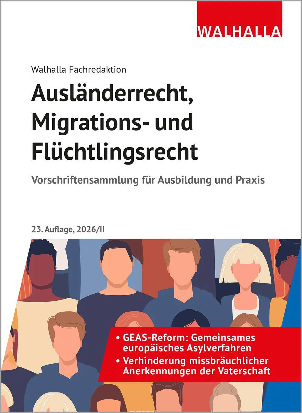 Cover: 9783802953521 | Ausländerrecht, Migrations- und Flüchtlingsrecht | Fachredaktion