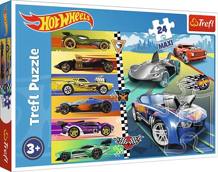 Cover: 5900511143621 | Maxi Puzzle 24 Teile - Hot Wheels | Spiel | In Kartonage | 14362