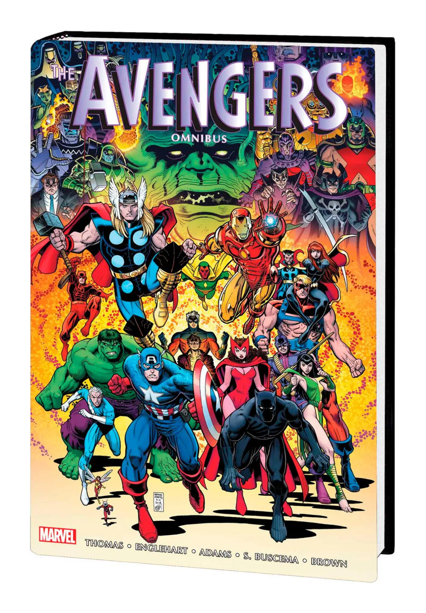 Cover: 9781302953621 | The Avengers Omnibus Vol. 4 [New Printing] | Roy Thomas | Englisch