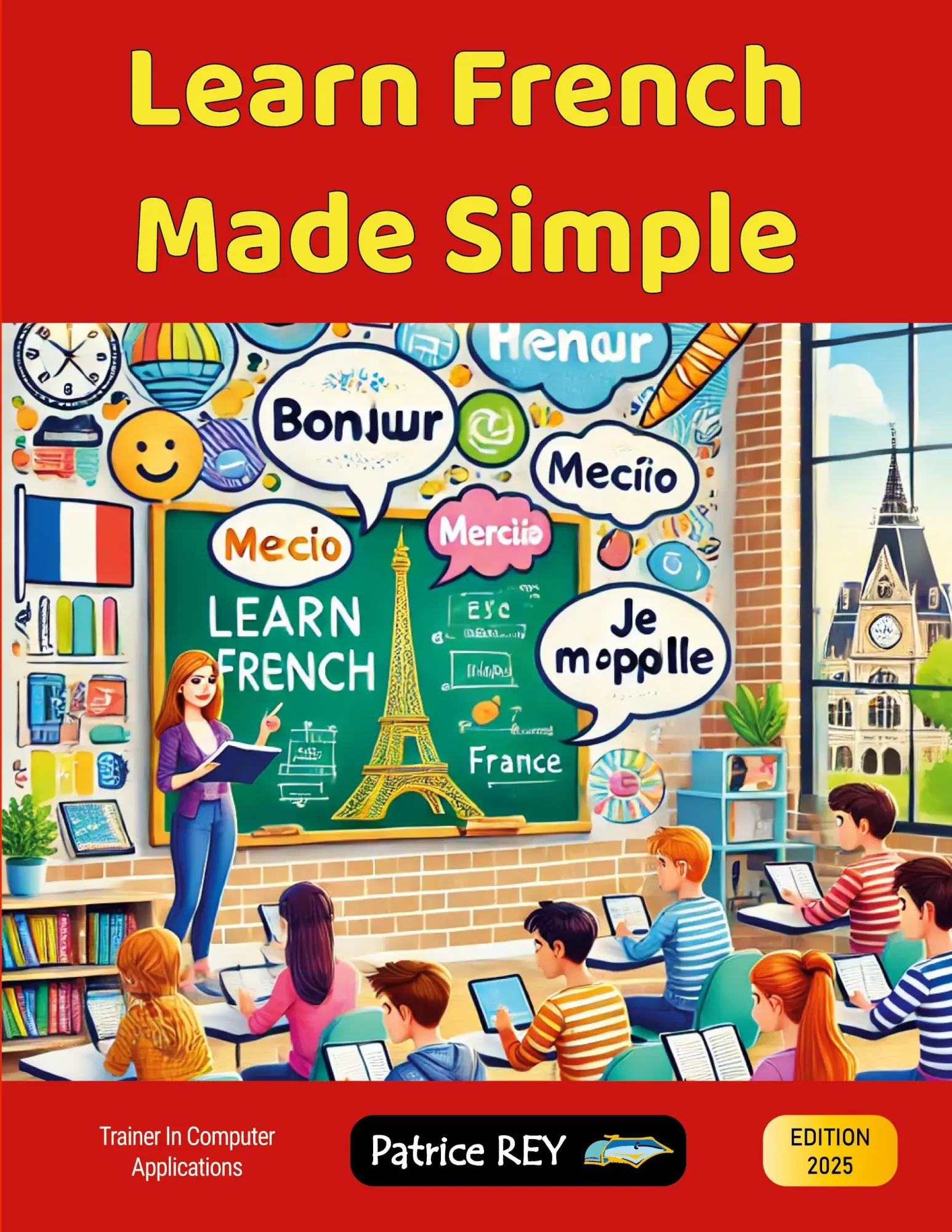Cover: 9782322653621 | Learn French Made Simple | ed 2025 | Patrice Rey | Taschenbuch | 2025